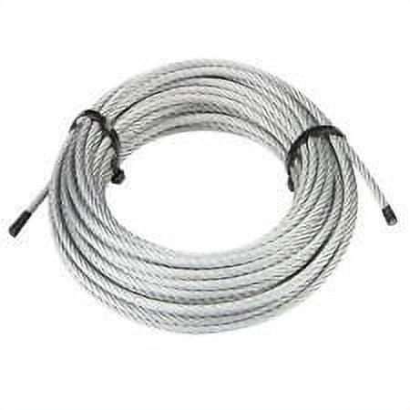 7 x 19 galvanized Aircraft cable Wire Rope 516 - 50, 100, 200 ft (100 ft coil)