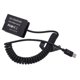thumbnail image 5 of Batería Ficticia Acoplador de CC, Tipo C Portable Batería Dummy de decodificación Confiable Con Cable de Resorte Para La Cámara G5 Flexible, 5 of 7