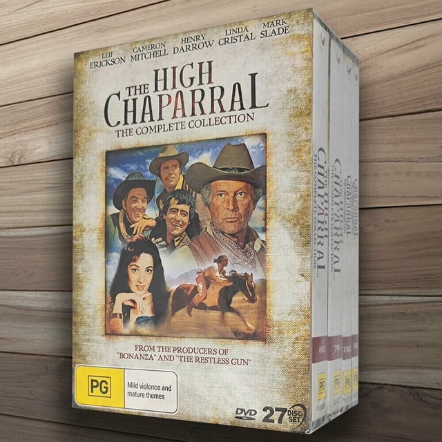 The High Chaparral Série Complète (DVD) Anglais Seulement