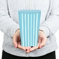 thumbnail image 5 of Big Dot of Happiness Blue Stripes - Simple Party Favor Popcorn Treat Boxes - Set of 12, 5 of 5