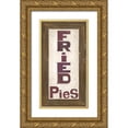 thumbnail image 1 of Shamp, Cindy 9x14 Gold Ornate Wood Framed with Double Matting Museum Art Print Titled - Fried Pie, 1 of 4