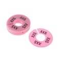 thumbnail image 5 of Tnobhg 10Pcs Size Separators Reused Break-resistant Effective Lightweight Fine Workmanship Distinguish Clothes Bright Color Round Clothing Size Hanger Dividers Household Supplies, 5 of 8