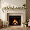 thumbnail image 2 of Stijggn Easter Garland Decoration Easter Tree Decorations Easter Egg Flower Berry Garlands Decorations Spring Summer Floral Vine Garland Wreaths for Home Party Door Wall Window Table Decor, 2 of 9