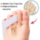 thumbnail image 5 of Separadores de dedos Povihome Triple Gel para dedos superpuestos, color rosa, 5 of 8