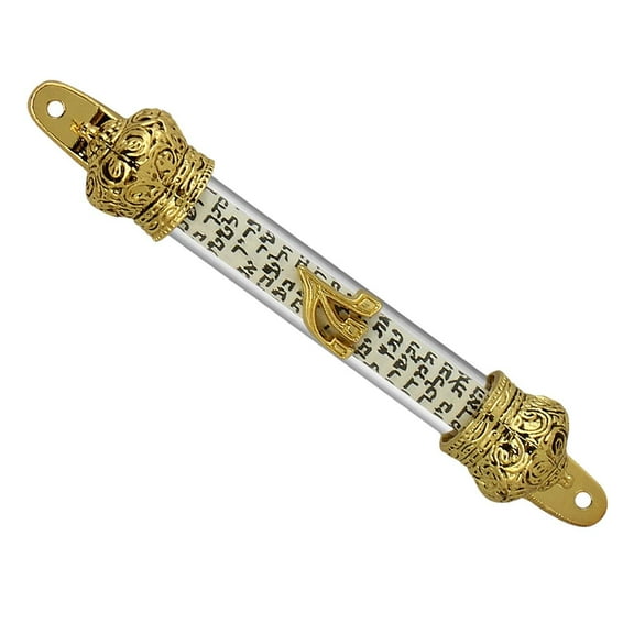 Milageto Metal Blessing Mezuzahw Ornament s Religious Gift Door Mezuzah 1Pcs