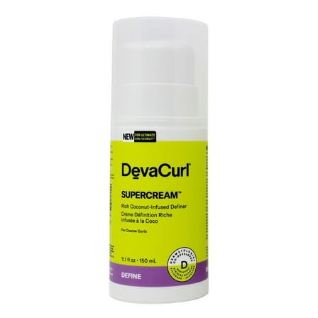 DevaCurl Supercream Rich Coconut-Infused Definer, Hair Cream, 5.1 oz
