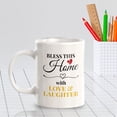 thumbnail image 4 of Blessed This Home With Love & Laughter 11oz Ceramic Coffee Mug | Cute Funny Cups, 4 of 6