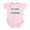 Petal Pink, variant on CafePress - Patentpending Body Suit - Baby Light Bodysuit, Size Newborn - 24 Months