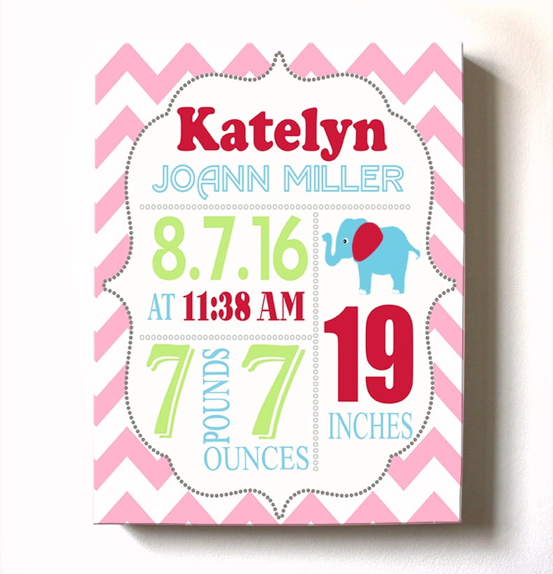 baby weight announcement