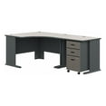 thumbnail image 1 of Series A 48W Corner Desk with 36W Return & Mobile File in White -Engineered Wood, 1 of 6