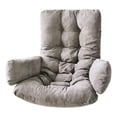 thumbnail image 2 of Cojín para sil de huevo colgante para exterior, cojín de asiento de columpio grueso para exterior, cojín para sil de huevo, funda para cojín para Gris CUTICAT Cojín del asiento, 2 of 8