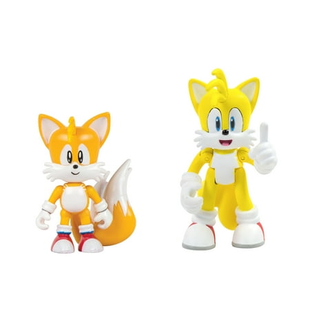 Sonic the Hedgehog Collector Series 2 Figure Pack with Comic, Classic & Modern Tails