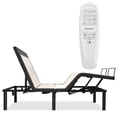 thumbnail image 1 of Costway Twin XL Size Adjustable Bed Base Electric Bed Frame w/ Massage Modes, 1 of 5