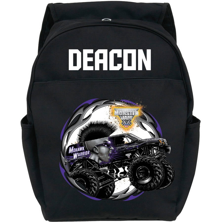 monster jam bookbag