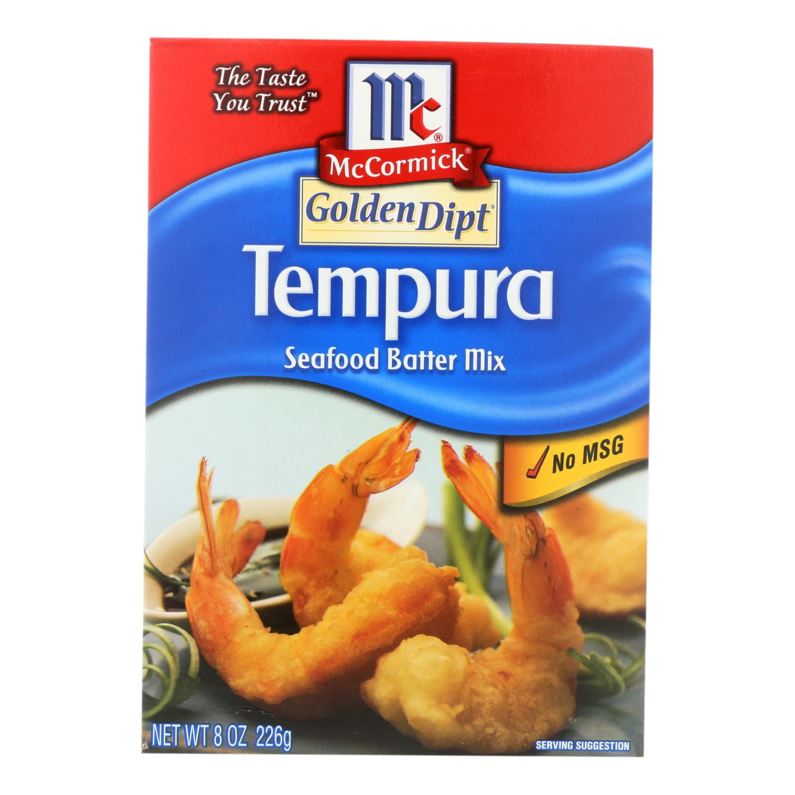 (8 Pack) Mccormick Golden Dipt Tempura Seafood Batter Mix , 8 Oz