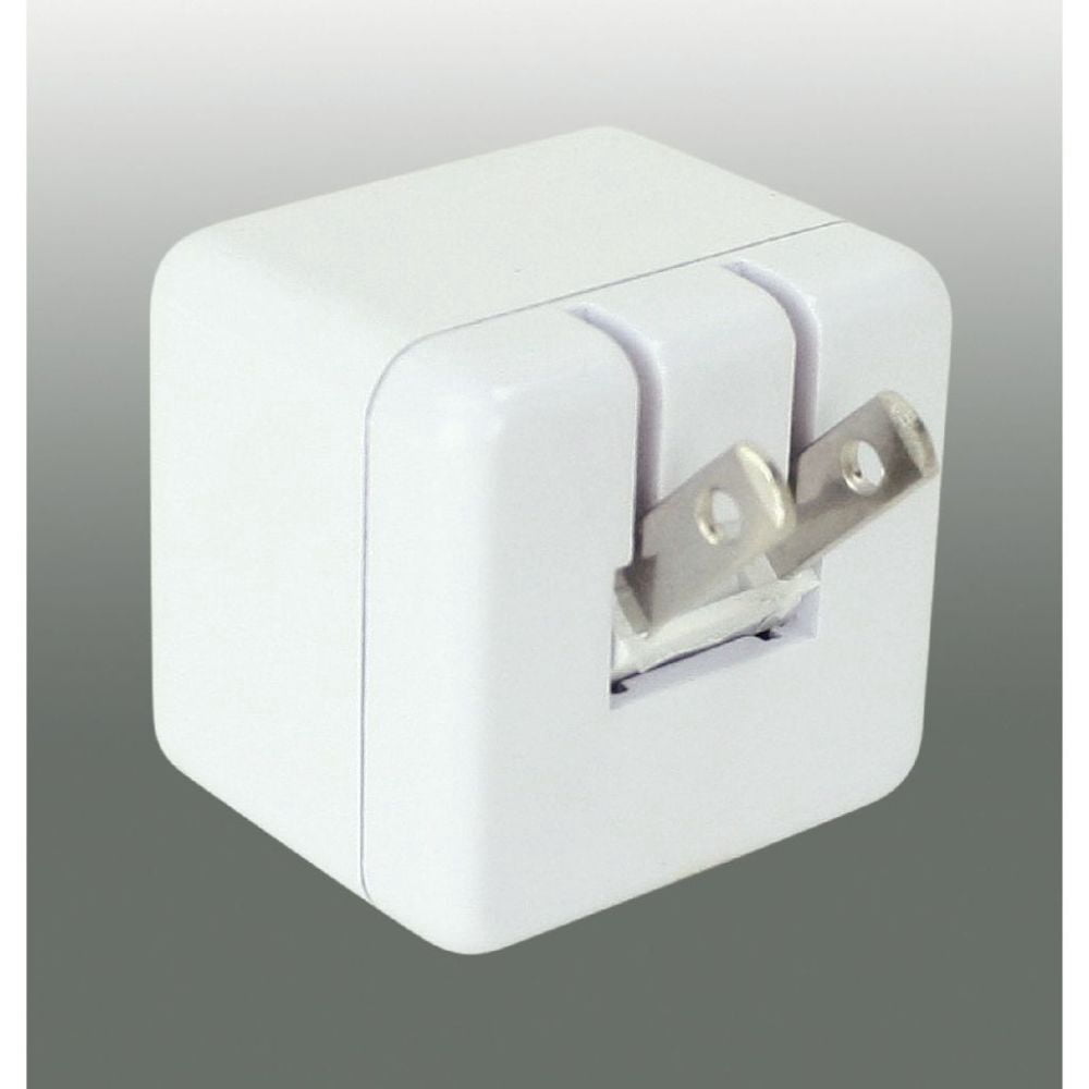 Prime 2 Port Usb Travel Charger With Retractable Plug