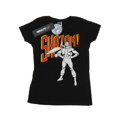 thumbnail image 1 of DC Comics Womens Shazam Mono Action Pose Cotton T-Shirt, 1 of 3