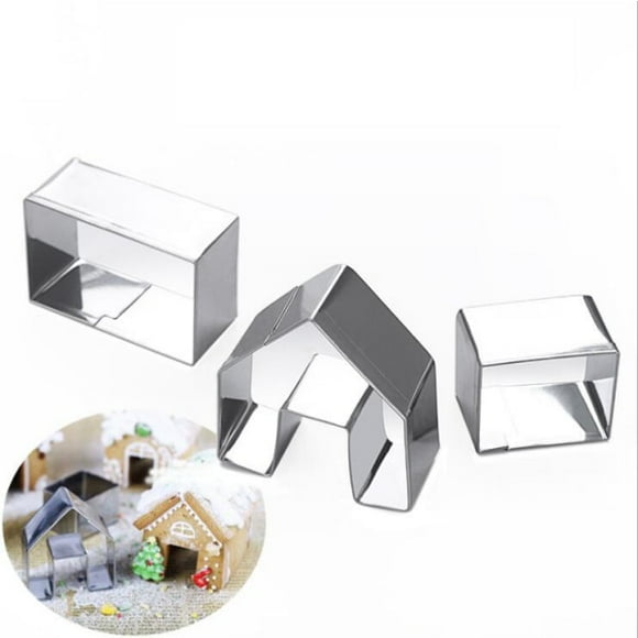 pcs Christmas gingerbread house cookie cutter set