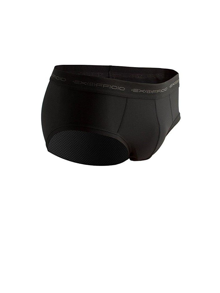 exofficio men's give-n-go flyless brief, black, large by ExOfficio
