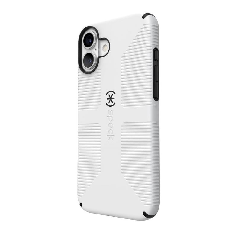 Speck iPhone 16 Plus CandyShell Grip with MagSafe in White and