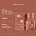 thumbnail image 6 of ITK Skincare Tri-Acid Toner Face Exfoliator + Dark Spot Corrector with 3.5% Lactic Acid, 5 oz, 6 of 10