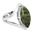 thumbnail image 3 of Natural Seraphinite Ring 925 Sterling Silver Handmade Jewelry, 3 of 10