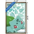 thumbnail image 3 of Pokémon - Bulbasaur 001 Wall Poster, 22.375" x 34", Framed, 3 of 3