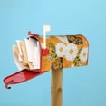 thumbnail image 4 of Lsque White Floral and Butterflies Mailbox Cover Standard Size ,Magnetic Mailbox Covers Post Wraps Letter Box Cover -25.5x21 in, 4 of 9
