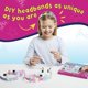 thumbnail image 4 of Kit para hacer diademas con forma de sirena, diseño de mariquita morada para niñas de 6 a 8 años, 4 of 8