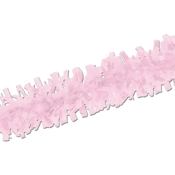 Pink Tissue Festooning, 25', (3/Pkg)