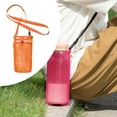 thumbnail image 5 of GARENDE Water Bottle Holder Mesh Beach Bottle Bag for Travel Essentials Orange, 5 of 6