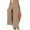 Khaki, variant on Womens Maxi Long Skirts Ladies Basic Two Side Slit Summer Casual Beach Holiday Black Skirt M
