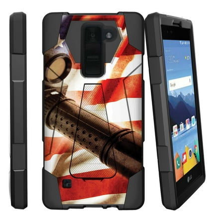 Case for LG Stylus 2 PLUS | Hybrid Case for Stylus 2 PLUS  [ Shock Fusion ] Hybrid Layers and Kickstand Case FireArm (Only The Best Firearms And Accessories)