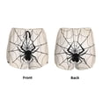 thumbnail image 3 of Balery Spiders On The Web 1 Pantalones cortos deportivos para mujer con forro y dos bolsillos, elásticos, para entrenamiento, gimnasio, yoga-Large, 3 of 7