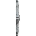 thumbnail image 4 of 38 1/4"OD x 1 1/2"P Antilles Ceiling Medallion (Fits Canopies up to 6"), Hand-Painted Ultra Pure White Crackle, 4 of 6