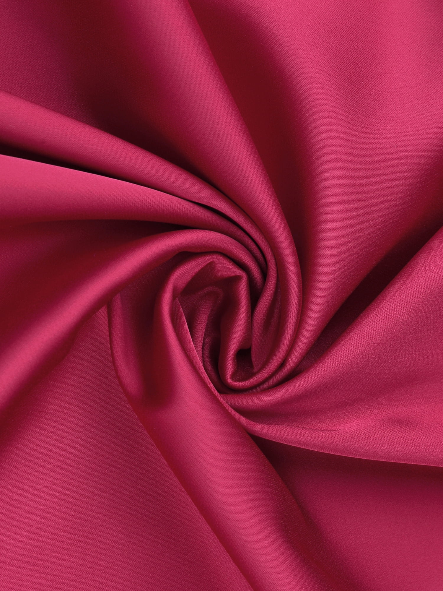 DARING DIVA Women's Long Satin Lace Slit Slip Lingerie V Neck Silky Chemise L Red