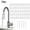 50PCS White A12, variant on High Density Faucet Filter,Splash Guard Pouch Set, Fine Fiber Mesh Sediment Trap for Standard Kitchen Faucet Taps