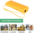 thumbnail image 5 of LED Ultrasonic Dog Trainer Device 3 in 1 Stop Barking Stop Bark Handheld Dog Training Device (Yellow), 5 of 6