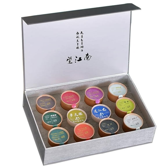 A small tin can of tea Wuyi rock tea Oolong tea Dahongpao gift box gift gift hotel gift travel tea
