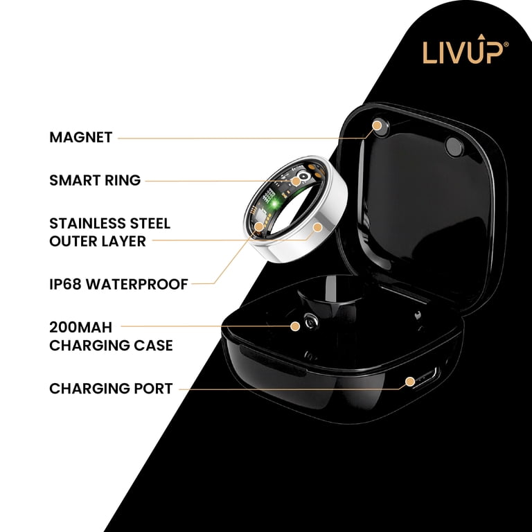 LIVEUP Smart Ring with Sleep & Heart Rate Tracking photo 4