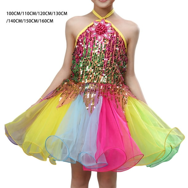 Jumpingount vestido de baile de ballet para ninos y ninas disfraces de tutu ropa de baile bordada conjunto infantil para bailarina escenario