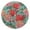 White-164, variant on Outdoor Waterproof Tablecloth with Umbrella Hole and Zipper,Pioneer Colorful Floral Round Reusable Durable Decor Table Cover for Party Picnic Patio 60×60 Inch