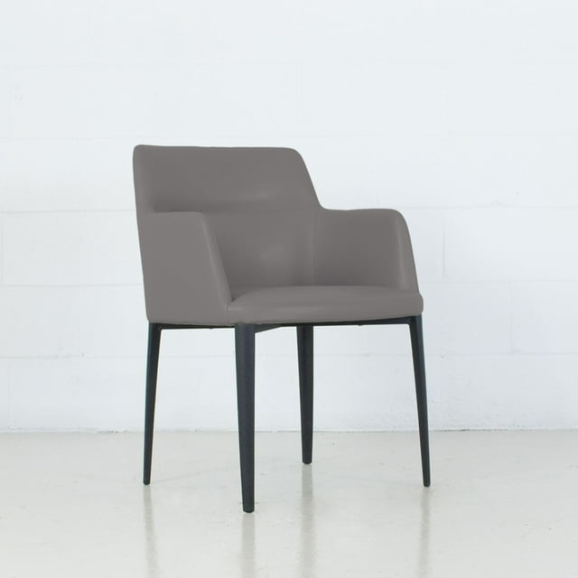 Williamsburg Mid-century Modern Upholstered Arm Chair