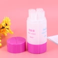 thumbnail image 4 of FELTECHELECTR Juego de botellas de viaje 4 en 1 de 60 ml, organizadas y a prueba de fugas, con dispensadores para champú, loción y jabón (morado)., 4 of 7