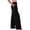 *Black, variant on ClodeEU Women's High Waist Pleated Linen Wide Leg Pants,Casual Loose Trousers with Pockets ,Women's Plus L