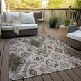thumbnail image 6 of Addison Rugs Chantille Indoor/Outdoor Transitional Moroccan Brown Washable Rectangle Rug, 10' x 14', 6 of 6