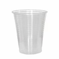 100 Pcs 7 Oz Plastic Cups Disposable Clear Heavy Translucent Drinking Cups