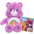 thumbnail image 2 of Just Play Care Bears Best Friend Bear Medium Plush with DVD, 2 of 2