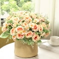 thumbnail image 6 of YIKA 7 Pcs Artificial Flowers Fake Roses, Colorful Roses for Spring Summer Indoor Table Wedding Decorations Mother's Day Easter Gifts Flowers, 6 of 7