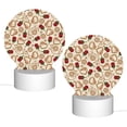 thumbnail image 2 of Honeii Valentine'S Day Rose Print Acrylic LED Night Lamp,Round Touch-Control Night Light with 3 Lighting Modes,for Bedrooms, Living Rooms, and Gifting, 2 of 9